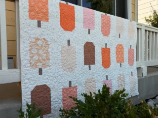 Laurie’s Summer Pop quilt is bursting with color and charm! We quilted it with the Flower Pearl Diamond design and used Strawberry Blonde thread to add a warm glow and highlight those gorgeous orange fabrics. Summer perfection! 
🏔️🏔️🏔️
#sewcoloradoquiltingflowerpearldiamond
🏔️🏔️🏔️

#SummerPopQuilt #FlowerPearlDiamond #StrawberryBlondeThread #QuiltedWithLove #CustomQuilting #OrangeYouGlad #WarmThreadTones #QuiltyDetails #ModernQuilting #LongarmQuilting #QuiltDesignMatters #ColorfulQuilt #QuiltInspiration #QuiltLove #quiltfinishers